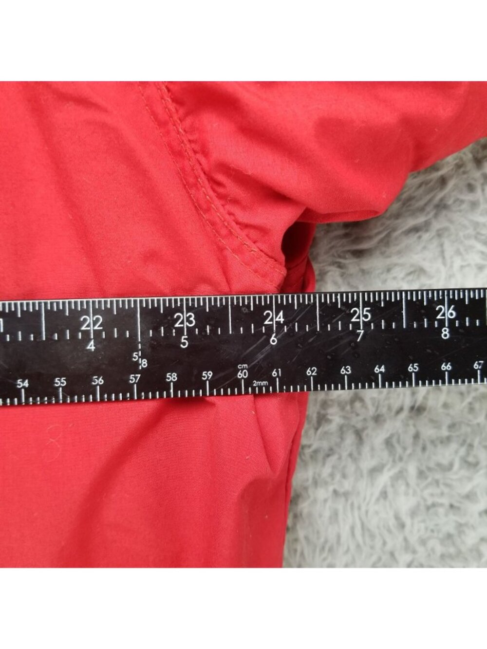 Patagonia Jacket Womens Large Red Anorak Insulated Parka Gorpcore *Read* - Picture 6 of 14